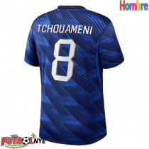 Camiseta Francia Aurelien Tchouameni #8 Primera Equipación Mundial 2026 manga corta